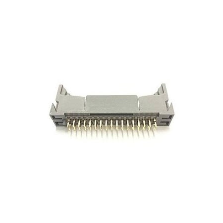 Molex Board Connector, 34 Contact(S), 2 Row(S), Male, Straight, 0.079 Inch Pitch, Solder Terminal, Latch 554583405